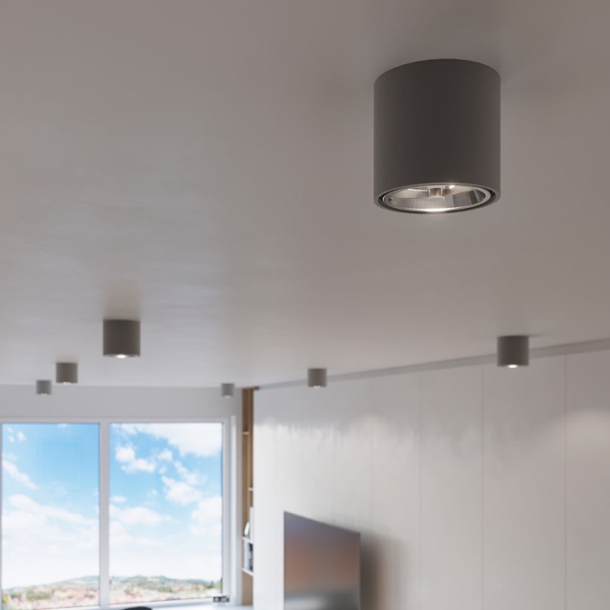 Spot TIUBE 1xGU10-AR111/10W/230V