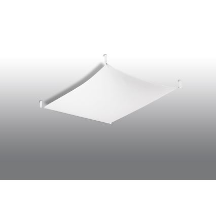 LED plafondlamp LUNA 2xG13/8,5W/230V 80x105 cm wit