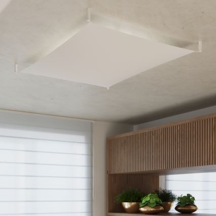 LED plafondlamp LUNA 6xG13/8,5W/230V 140x140 cm wit