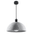Sollux SL.0847 - Hanglamp aan een koord PABLITO 1xE27/60W/230V beton