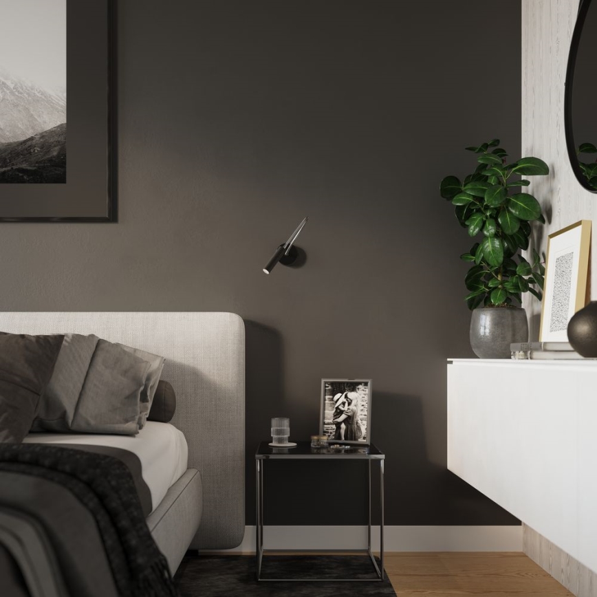 Flexibel klein lamp AXIL 1xG9/12W/230V zwart