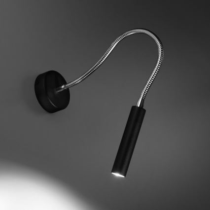 Flexibel klein lamp AXIL 1xG9/12W/230V zwart