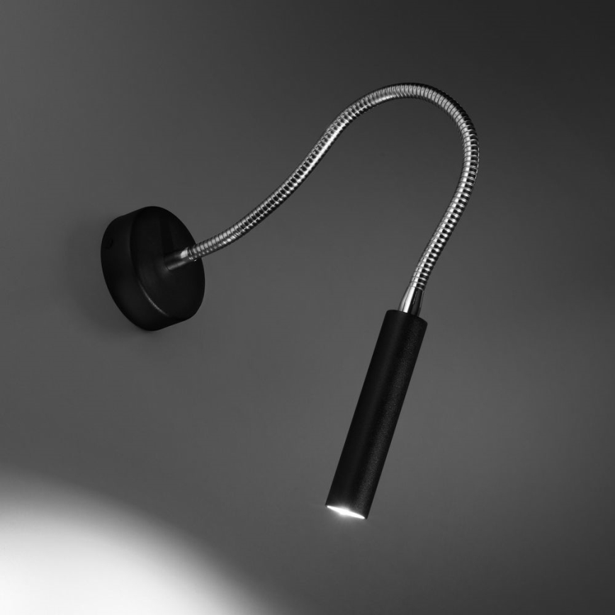 Flexibel klein lamp AXIL 1xG9/12W/230V zwart