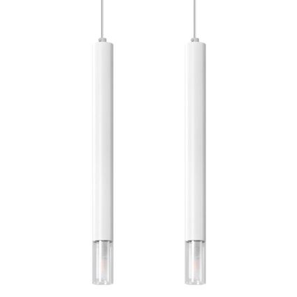 Hanglamp aan een koord VIZIER 2xG9/40W/230V wit