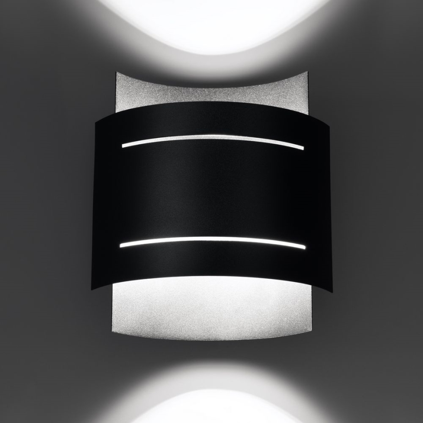 Wandlamp HESTIA 1xG9/40W/230V zwart