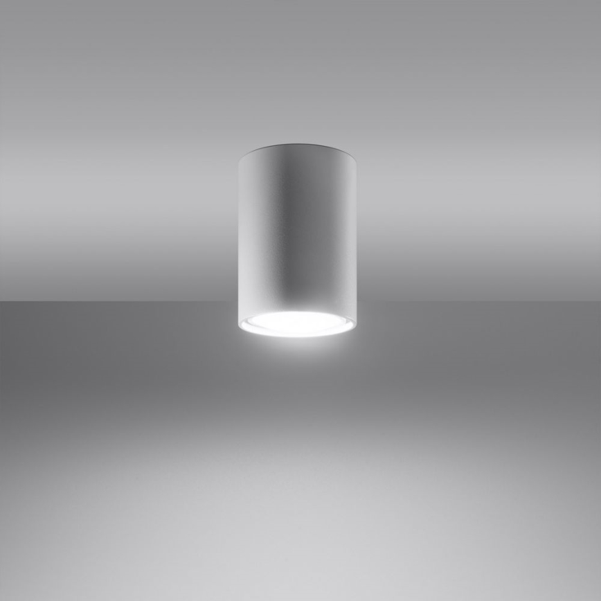 Spot LAGOS 1xGU10/10W/230V 10 cm blanc