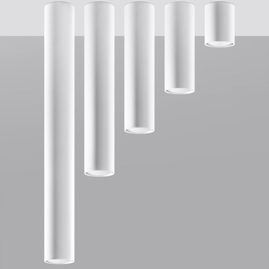 Spot LAGOS 1xGU10/10W/230V 10 cm blanc