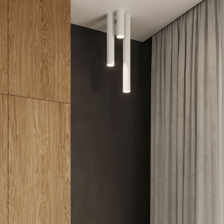 Spot LAGOS 1xGU10/10W/230V 60 cm blanc