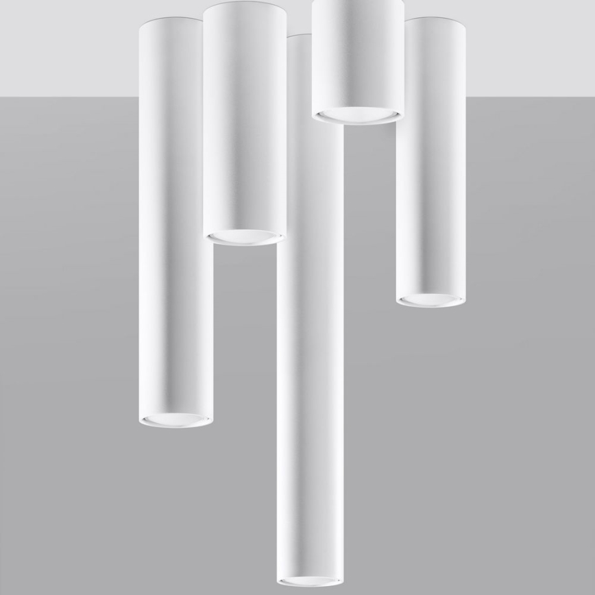 Spot LAGOS 1xGU10/10W/230V 60 cm blanc