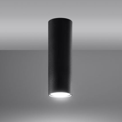 Spot LAGOS 1xGU10/10W/230V 20 cm noir