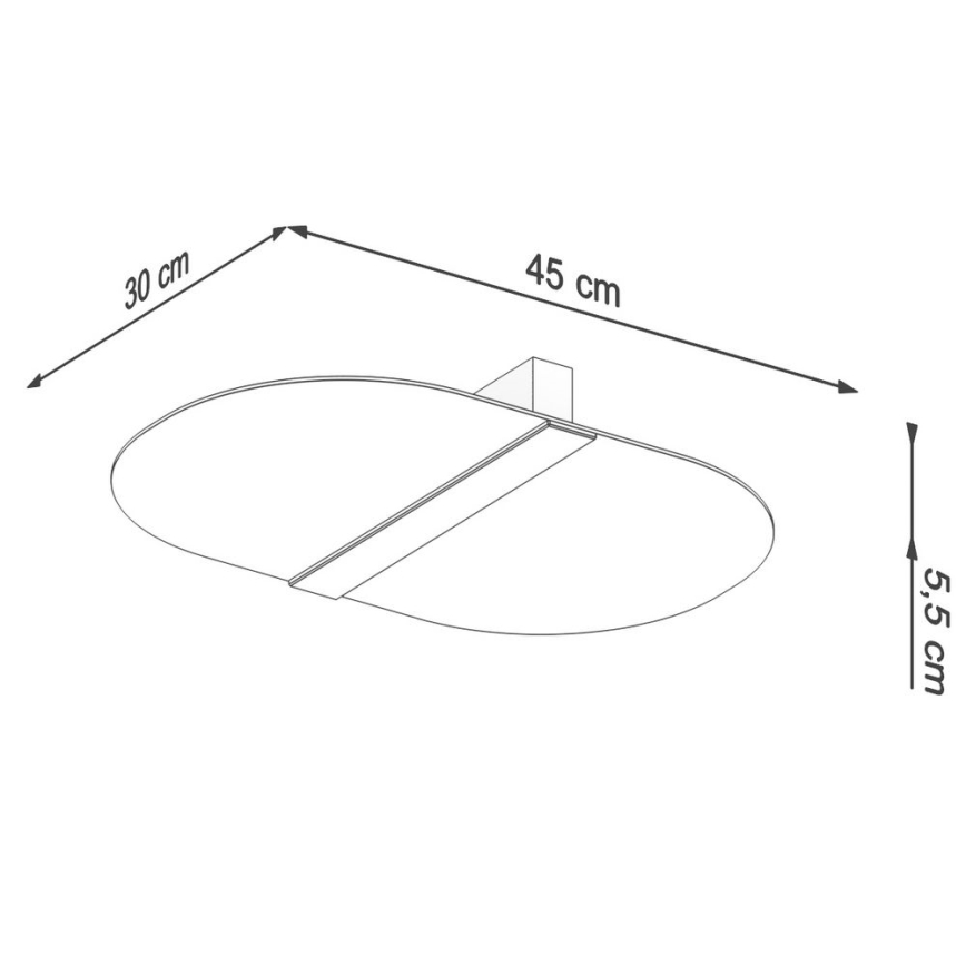 Plafonnier SALIA 2xG9/40W/230V