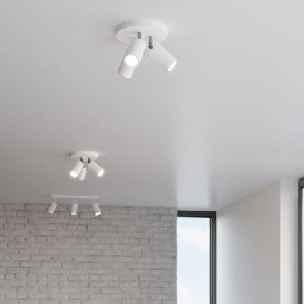 Spot RING 3xGU10/10W/230V blanc