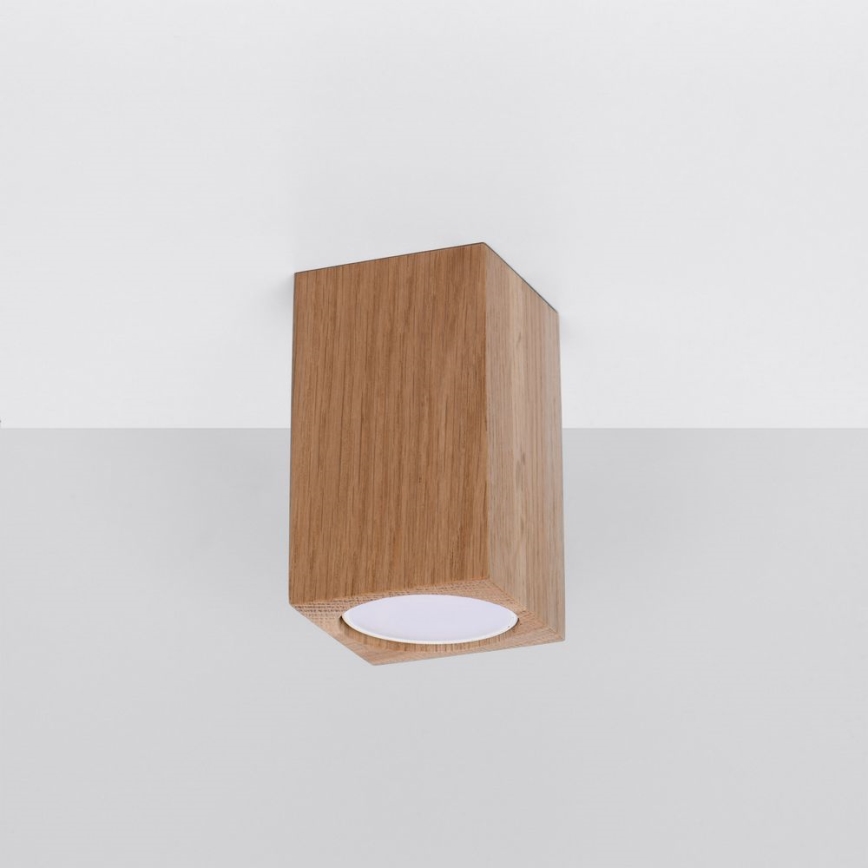 Spot KEKE 1xGU10/40W/230V 10 cm chêne