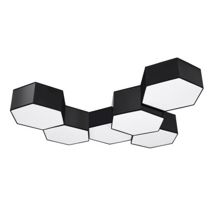 Plafonnier SUNDE 2xE27/60W/230V 15,5 cm noir