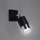 Wand Spot NERO 1xGU10/40W/230V zwart/glanzend chroom
