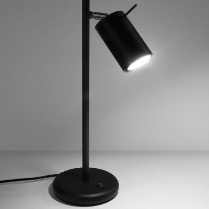 Lampe de table RING 1xGU10/10W/230V noir