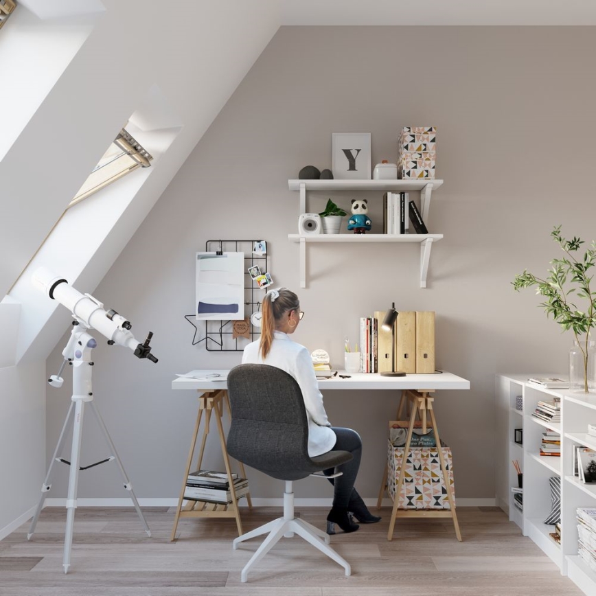 Tafellamp RING 1xGU10/10W/230V zwart