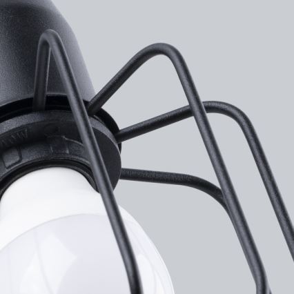 Wandlamp BELUCI 1xE14/40W/230V zwart