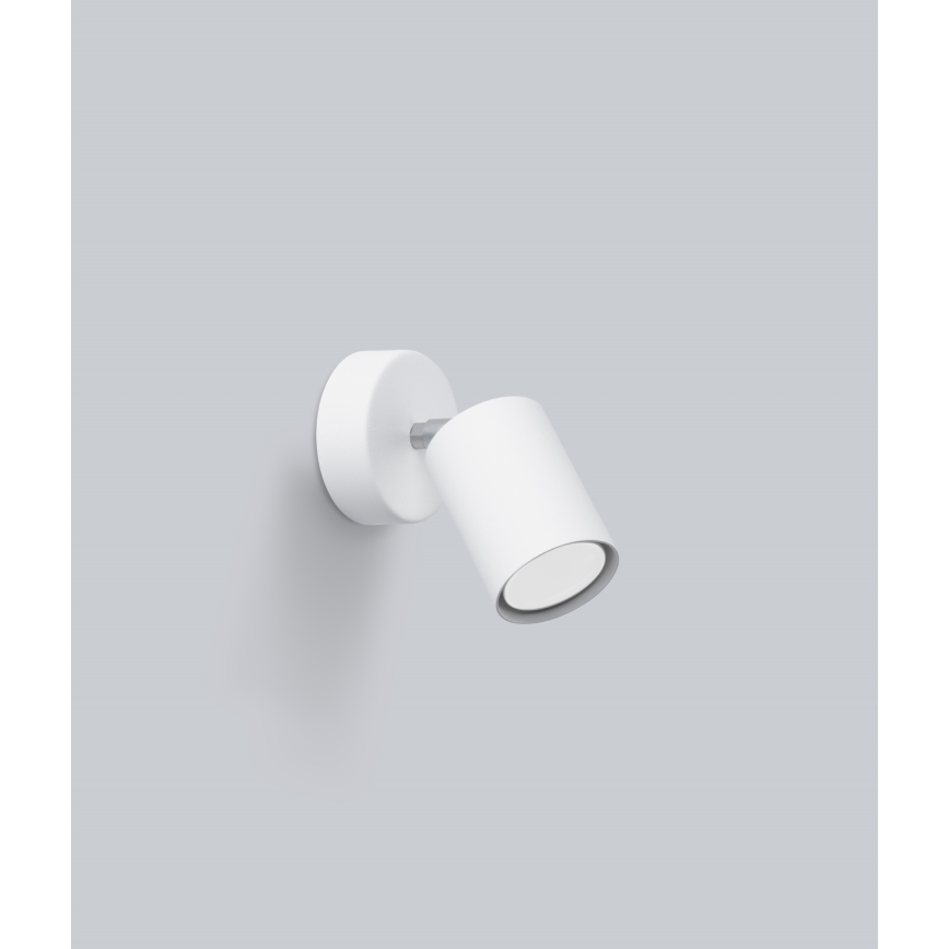Spot mural LEMMI 1xGU10/40W/230V blanc