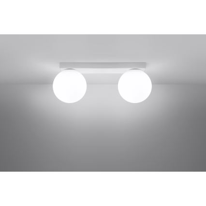Plafondlamp YOLI 2xG9/12W/230V wit