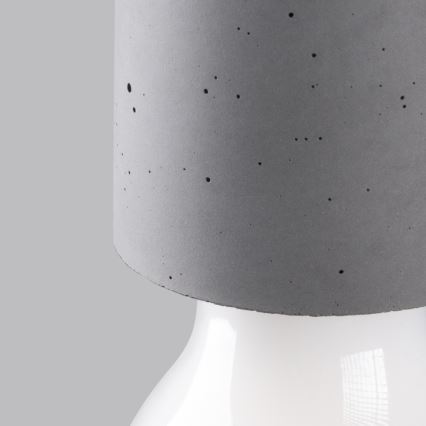Hanglamp aan een koord NESO 5xE27/15W/230V spin beton
