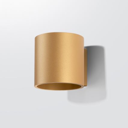 Wandspot ORBIS 1xG9/8W/230V goud