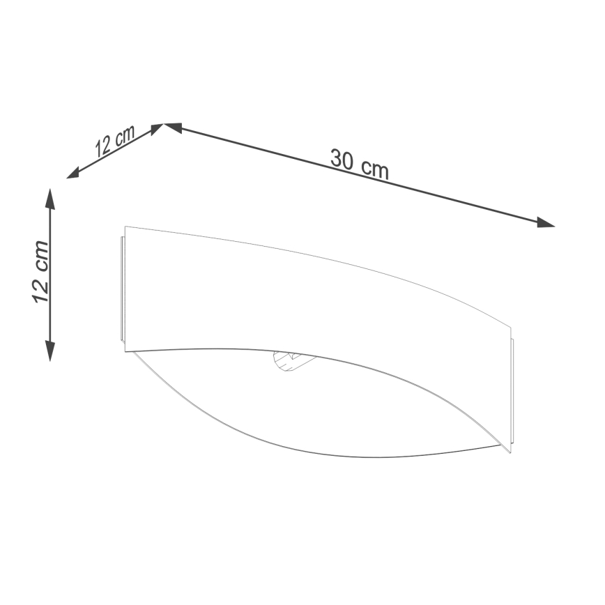 Applique murale TONI 1xG9/8W/230V noir