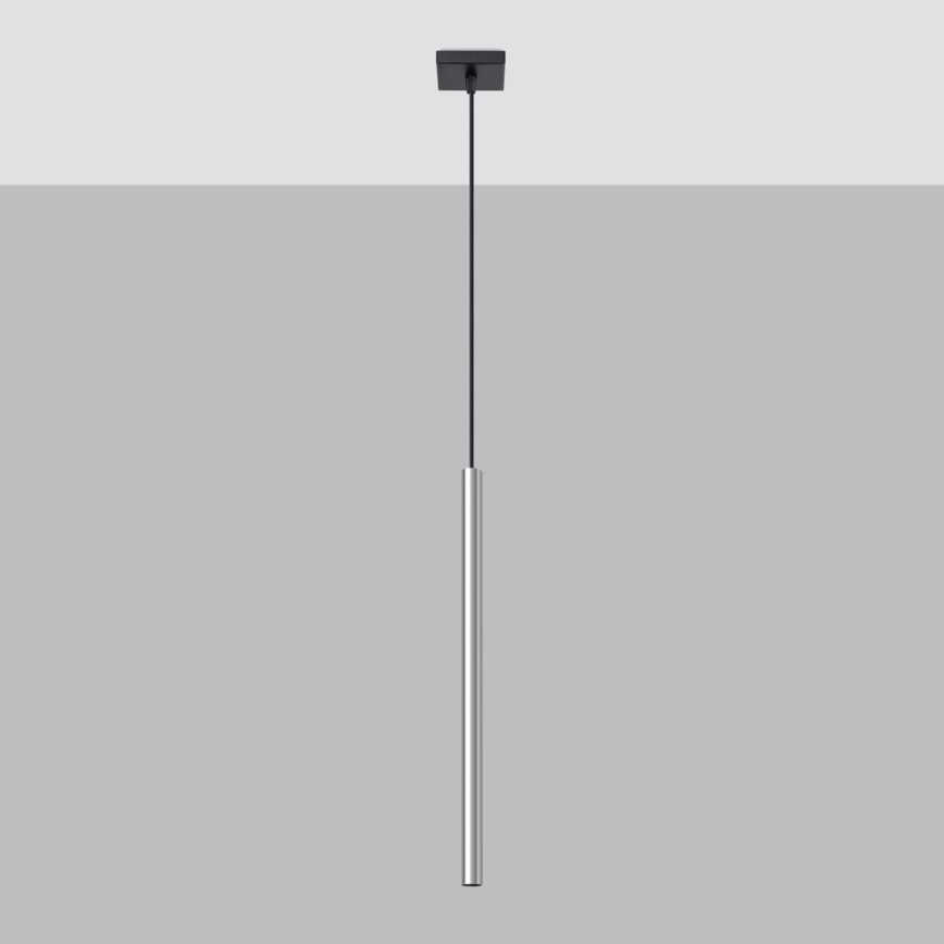 Hanglamp aan een koord PASTELO 1xG9/8W/230V glanzend chroom