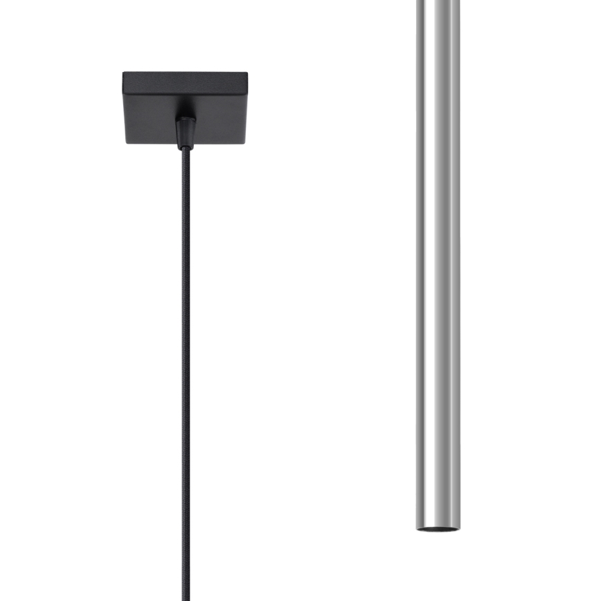 Hanglamp aan een koord PASTELO 1xG9/8W/230V glanzend chroom