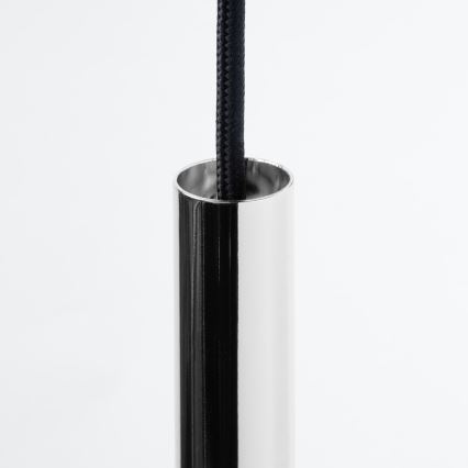 Hanglamp aan een koord PASTELO 1xG9/8W/230V glanzend chroom