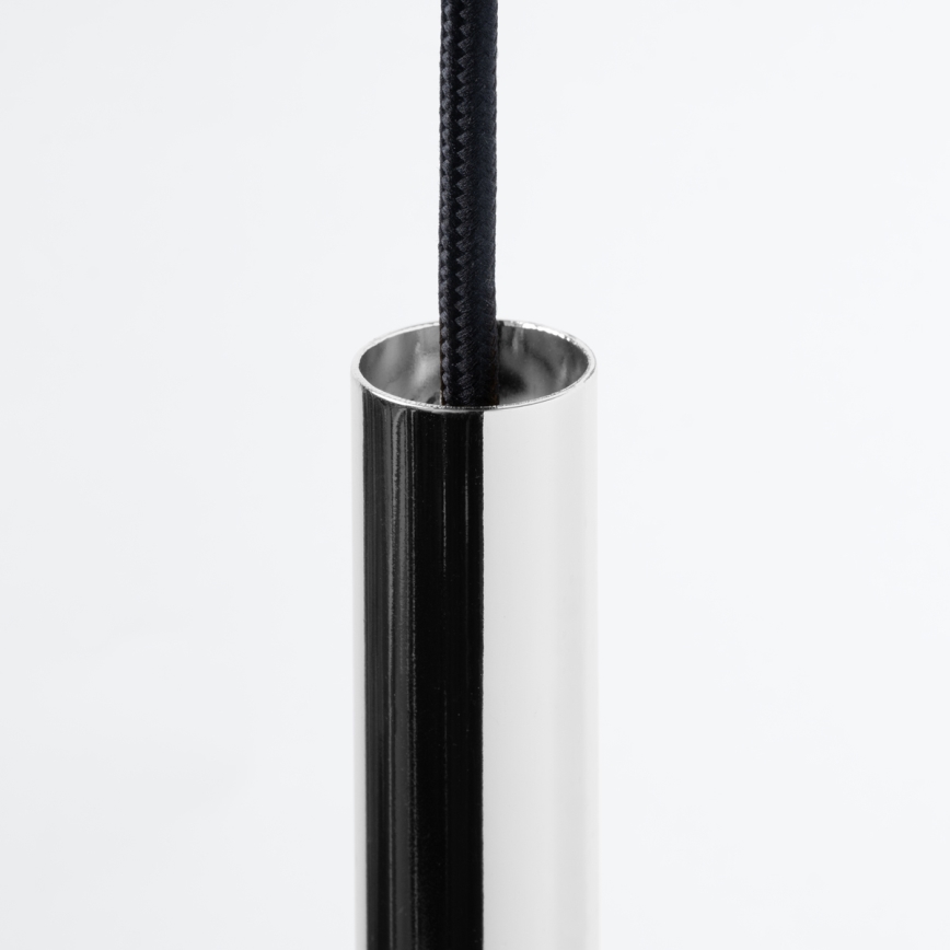 Hanglamp aan een koord PASTELO 1xG9/8W/230V glanzend chroom