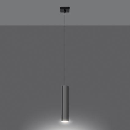 Hanglamp aan een koord LAGOS 1xGU10/10W/230V chroom