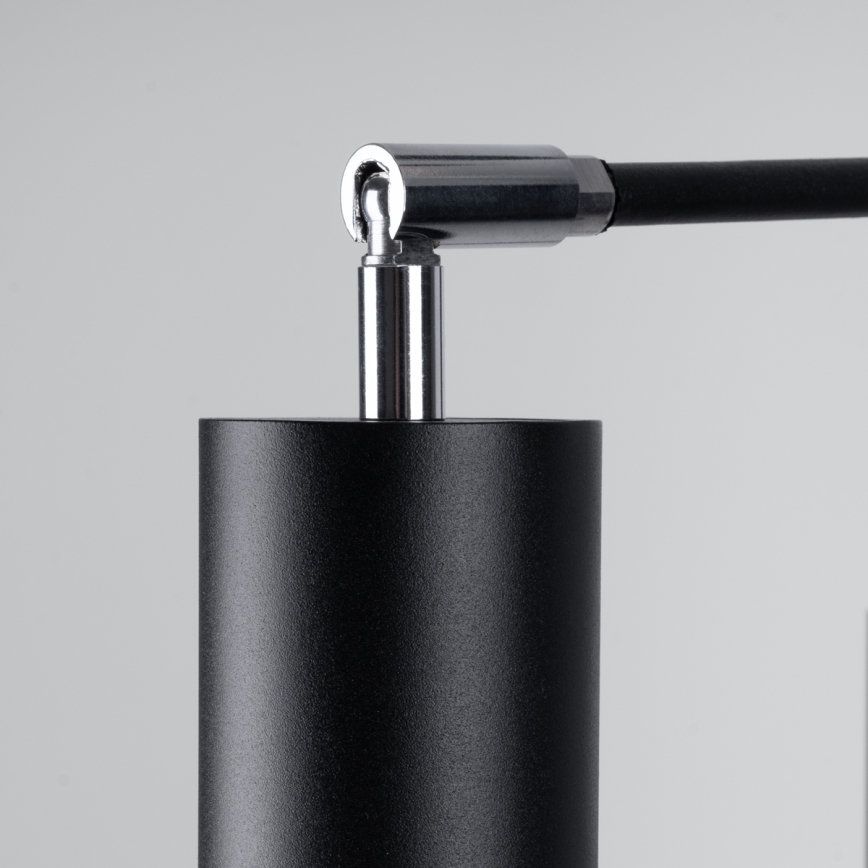 Hanglamp aan een koord LEMMI 6xGU10/10W/230V zwart