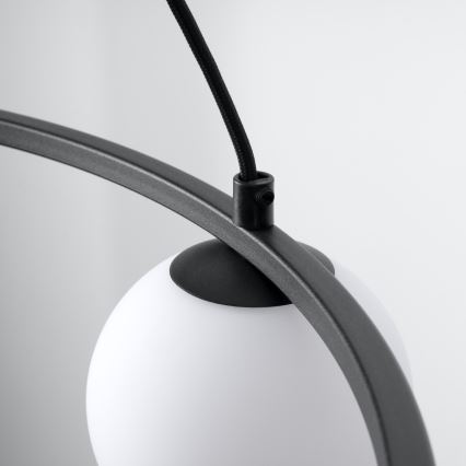 Hanglamp aan een koord YOLI 3xG9/8W/230V zwart