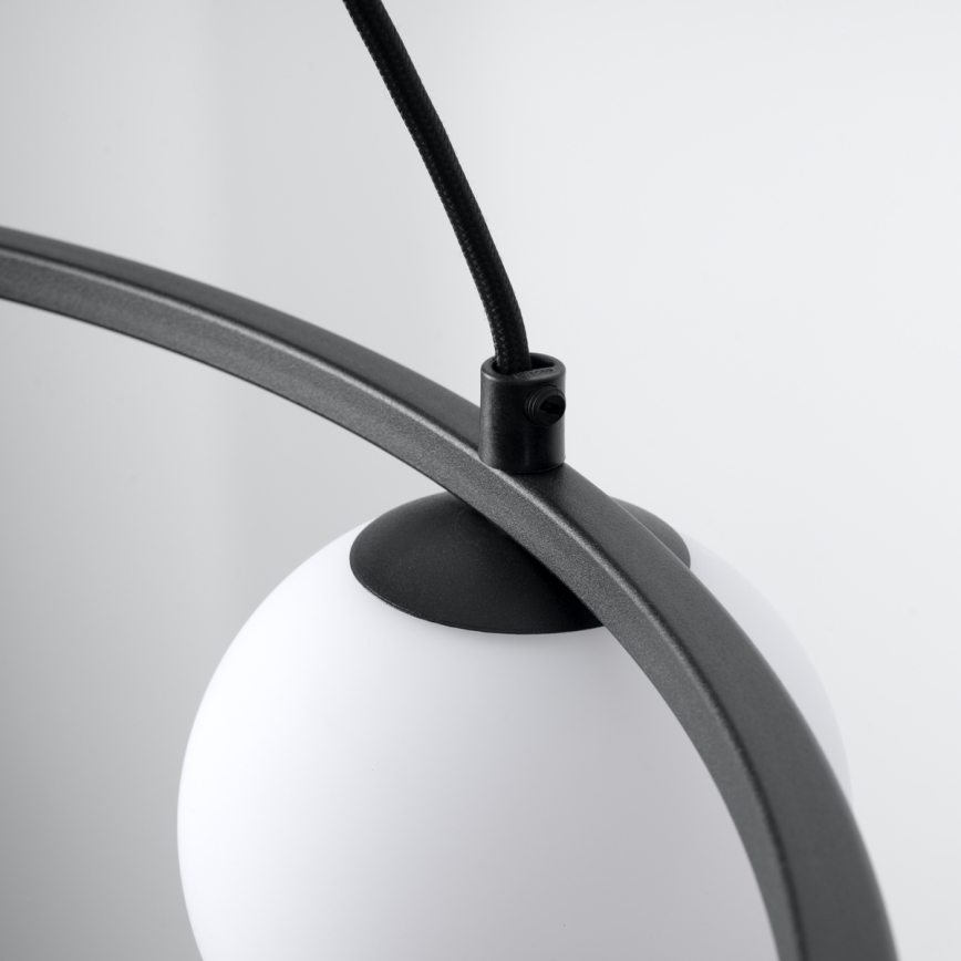 Hanglamp aan een koord YOLI 3xG9/8W/230V zwart