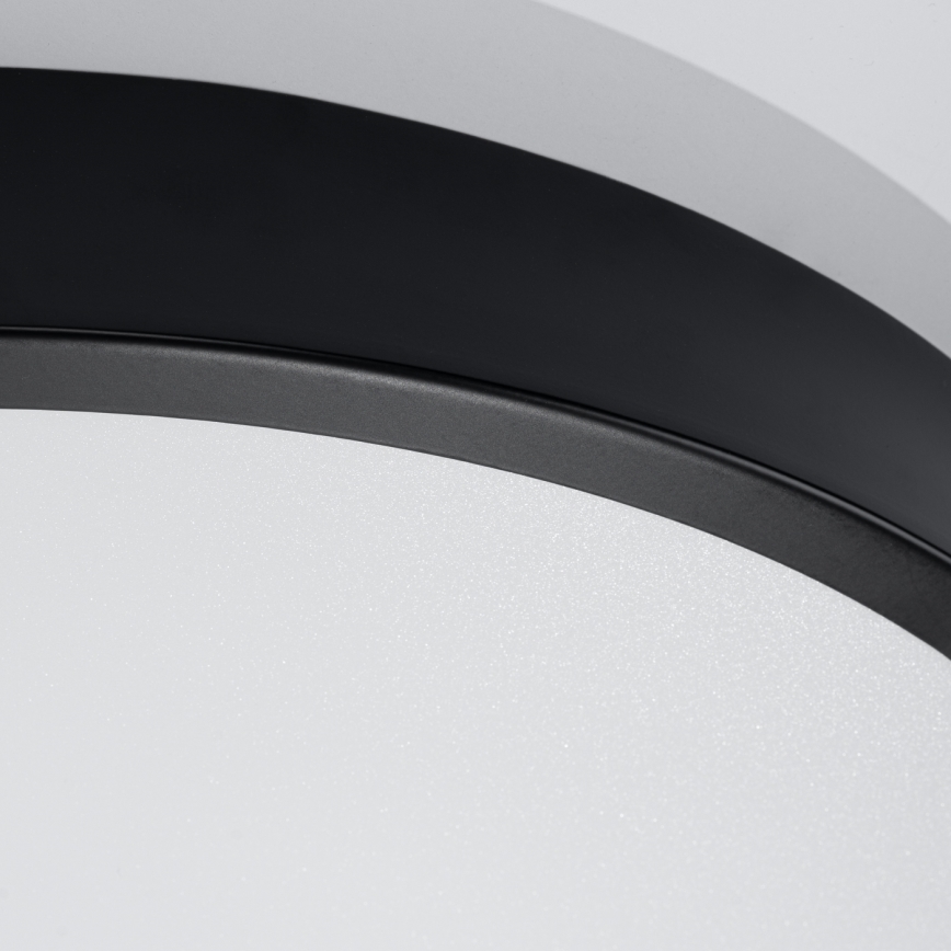 LED plafondlamp ONYX, 32W/230V, Ø 40 cm, zwart