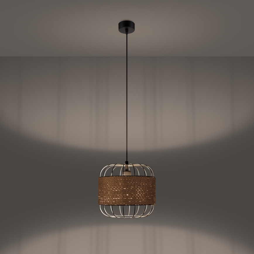 Hanglamp aan een koord FOST 1xE27/15W/230V