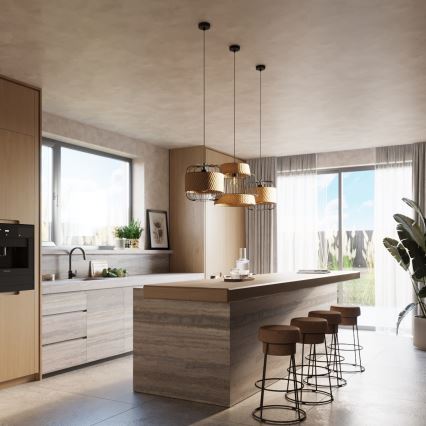 Hanglamp aan een koord FOST 1xE27/15W/230V