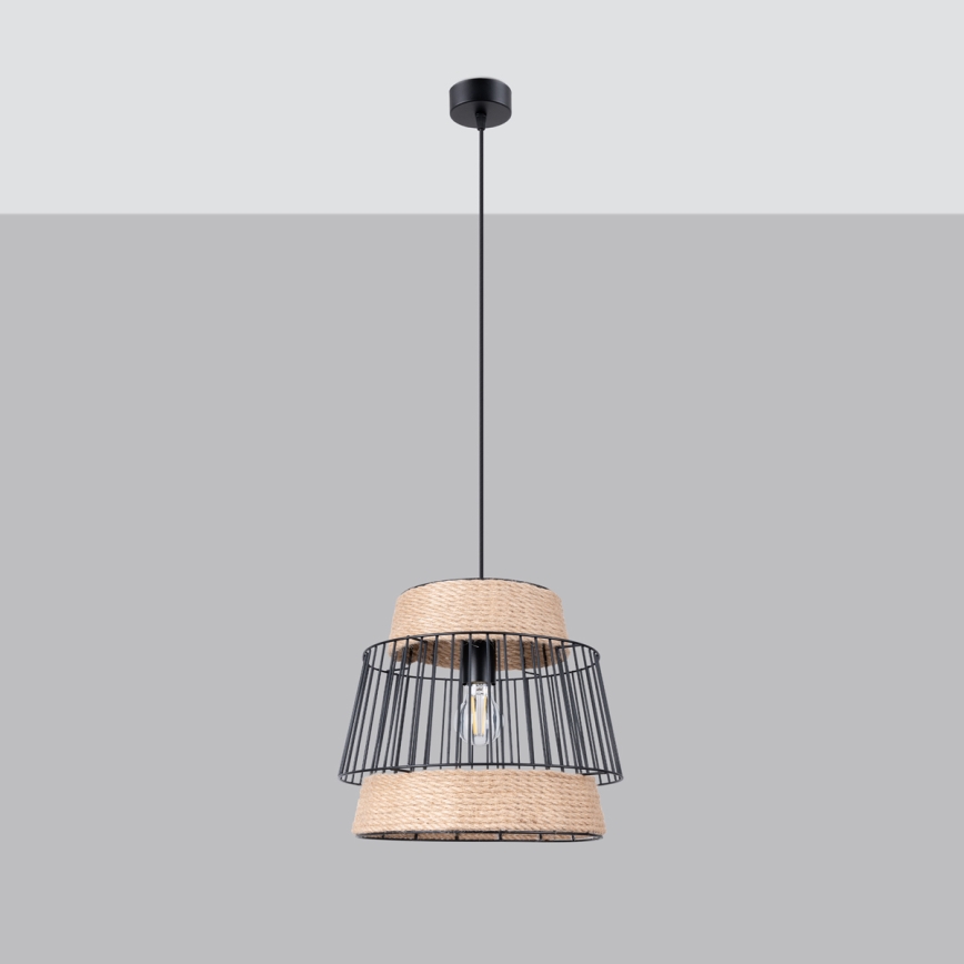 Suspension filaire BRILO 1xE27/15W/230V
