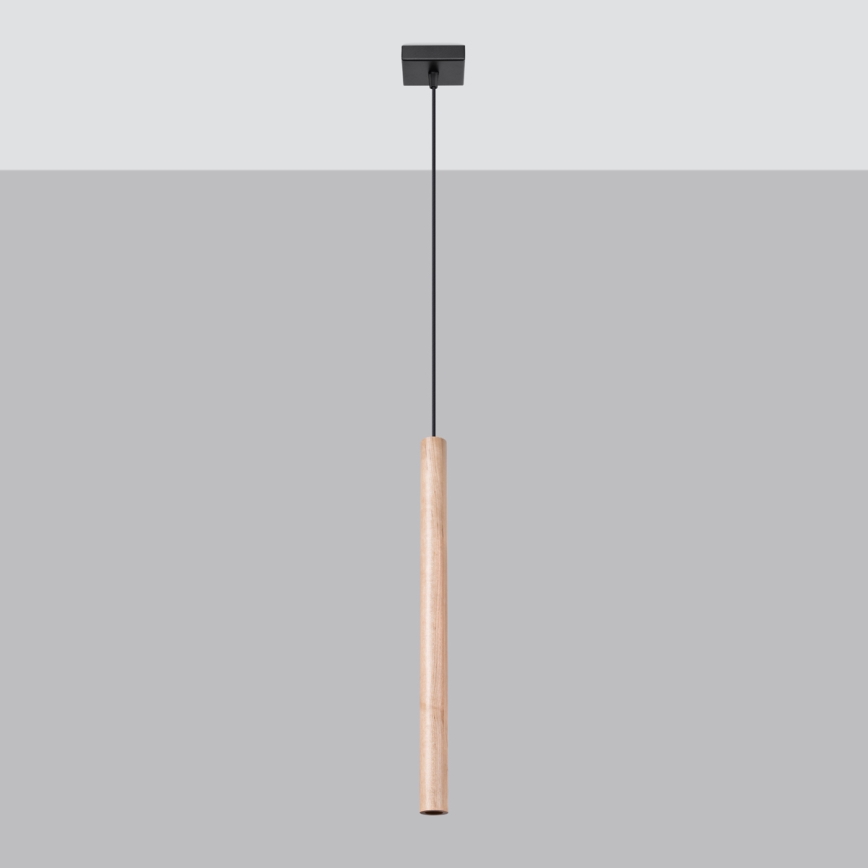 Hanglamp aan een koord PASTELO 1xG9/8W/230V beuken