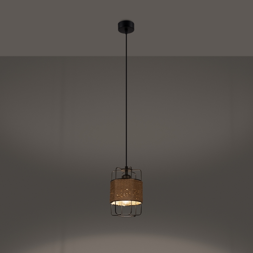 Hanglamp aan een koord GIZUR 1xE27/15W/230V