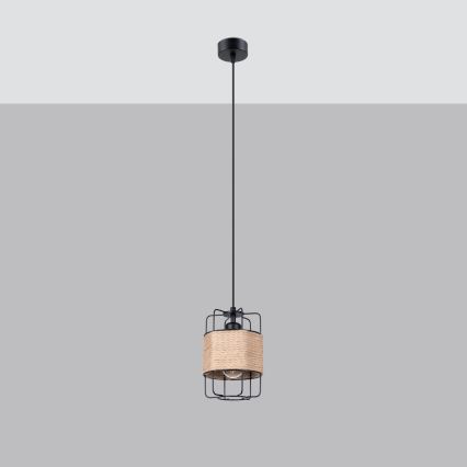 Hanglamp aan een koord GIZUR 1xE27/15W/230V