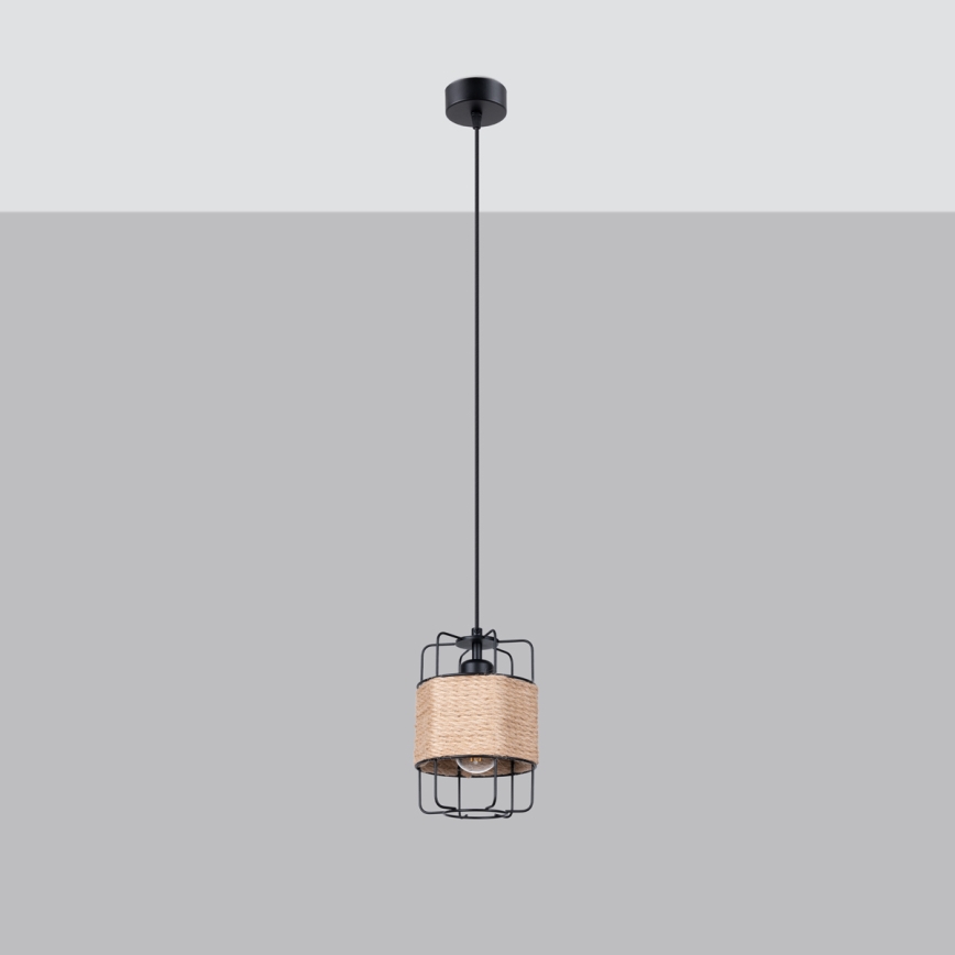 Hanglamp aan een koord GIZUR 1xE27/15W/230V