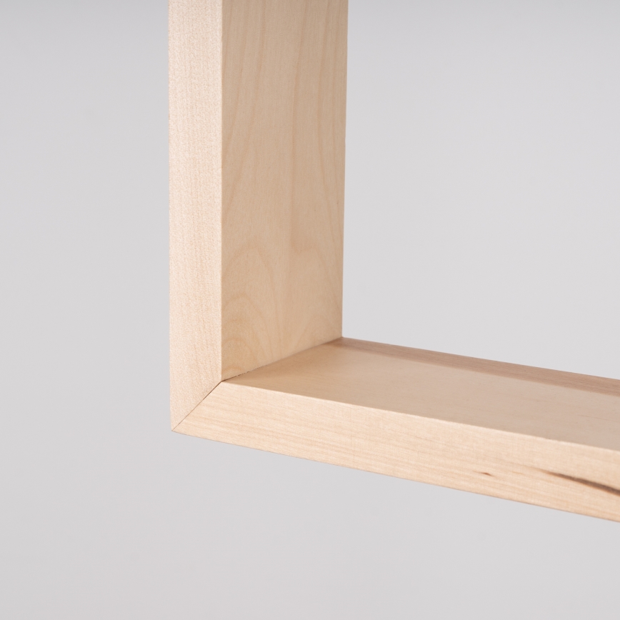 Hanglamp aan een koord ARIES 1xE27/15W/230V beuken/beige