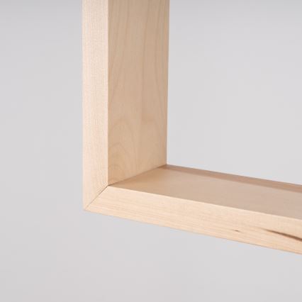 Suspension filaire ARIES 1xE27/15W/230V hêtre/beige