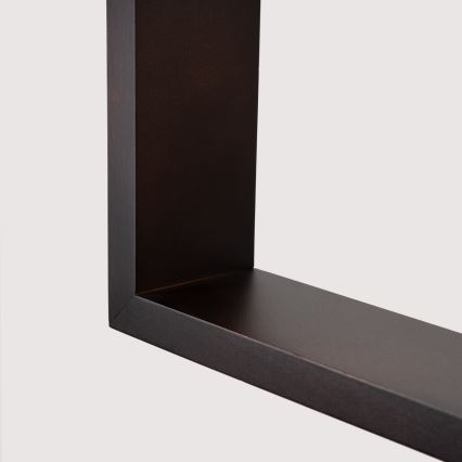Hanglamp aan een koord ARIES 1xE27/15W/230V beuken/wengé