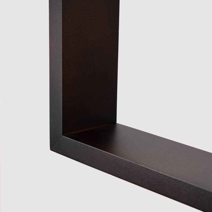 Hanglamp aan een koord ARIES 1xE27/15W/230V beuken/wengé
