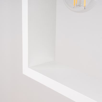 Suspension filaire ARIES 1xE27/15W/230V hêtre/blanc
