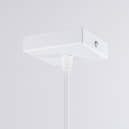 Suspension filaire ARIES 1xE27/15W/230V hêtre/blanc