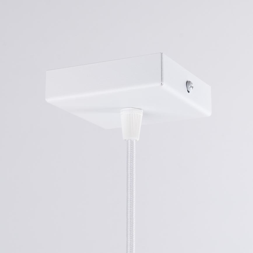 Suspension filaire ARIES 1xE27/15W/230V hêtre/blanc